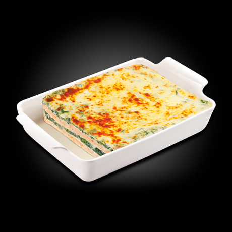 SALMON & SPINACH LASAGNE